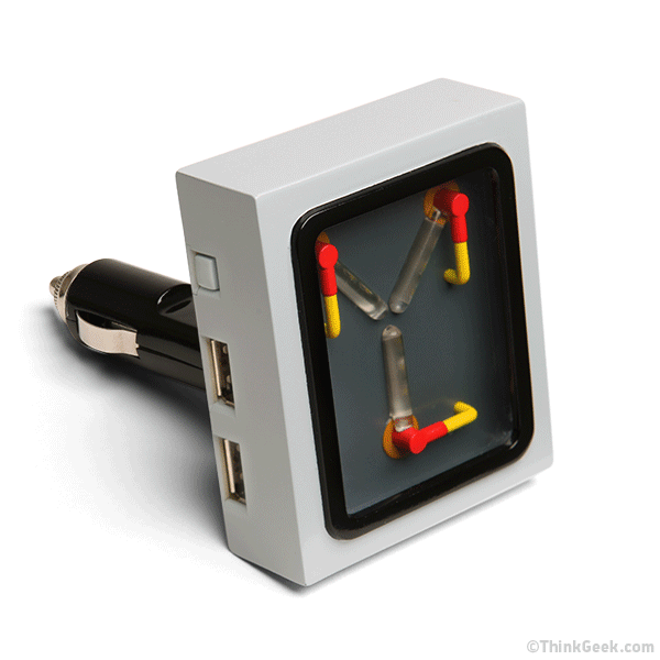 Flux Capacitor USB Charger 01