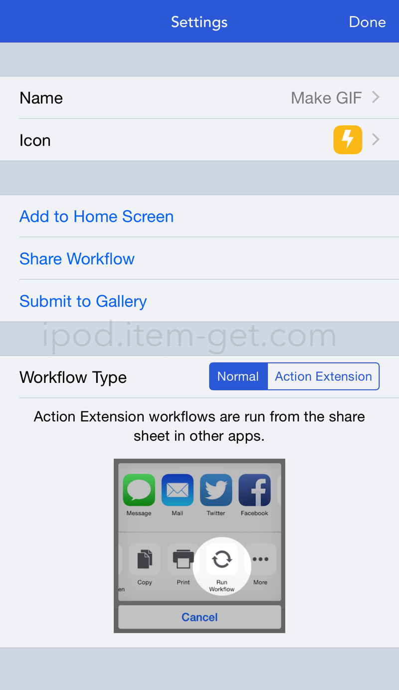Iphone Ipadの作業を自動化できるiosアプリ Workflow Ipod Love