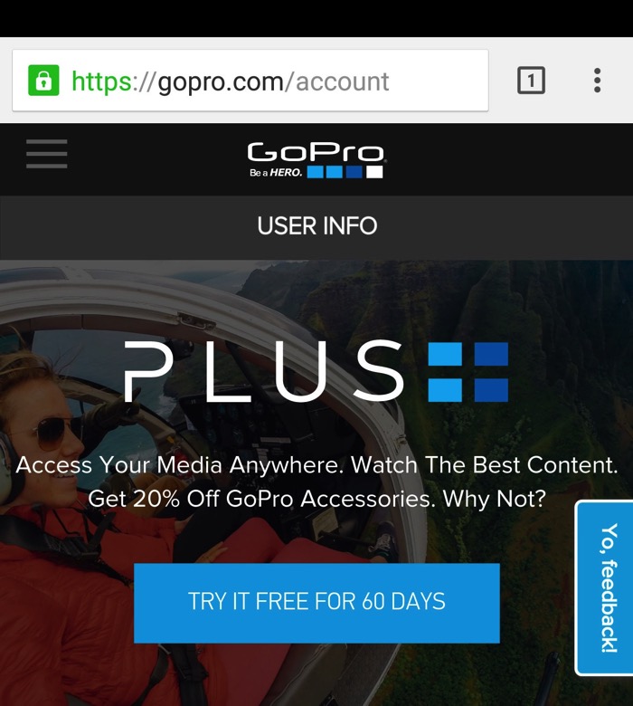 GoPro CloudPlus