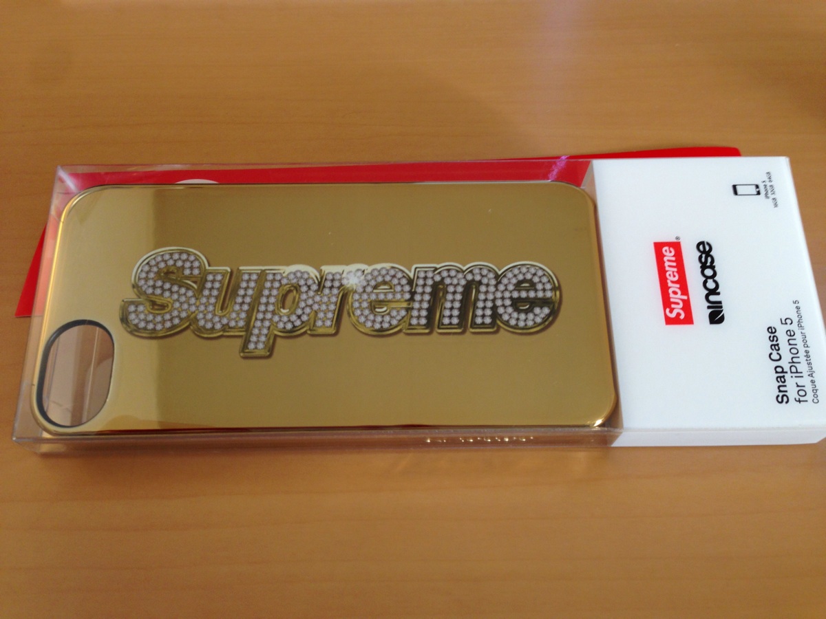 Supremeのiphoneケース Bling Logo Iphone 5 Case が届きました レビュー Ipod Love