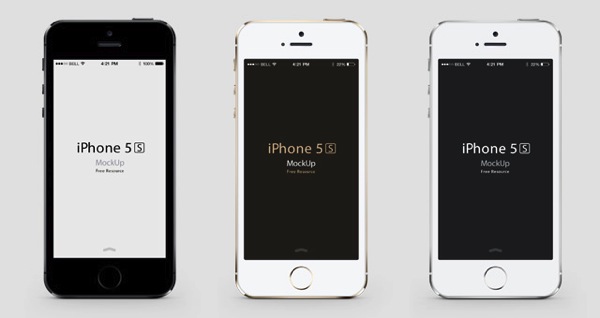アプリの紹介などに使える Iphone 5s と Iphone 5c モックアップのベクター素材 Ipod Love
