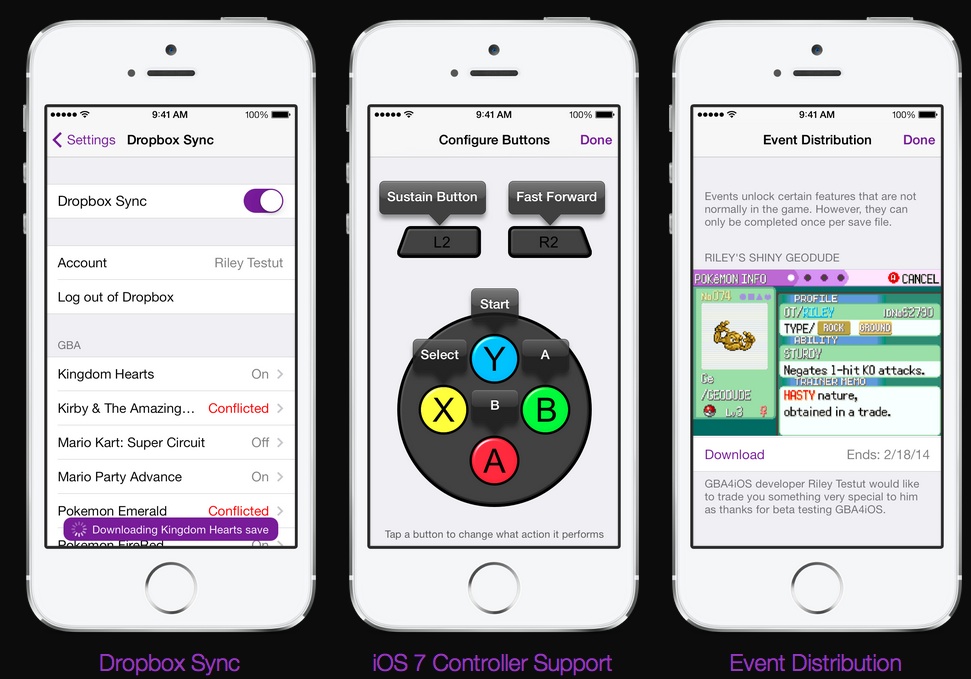 Gbaエミュアプリ Gba4ios がios 7をサポート Ipod Love