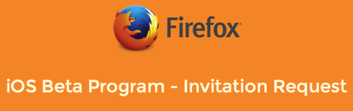 Firefox for iOSBetaProgram