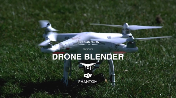 Drone Blender DJI 01