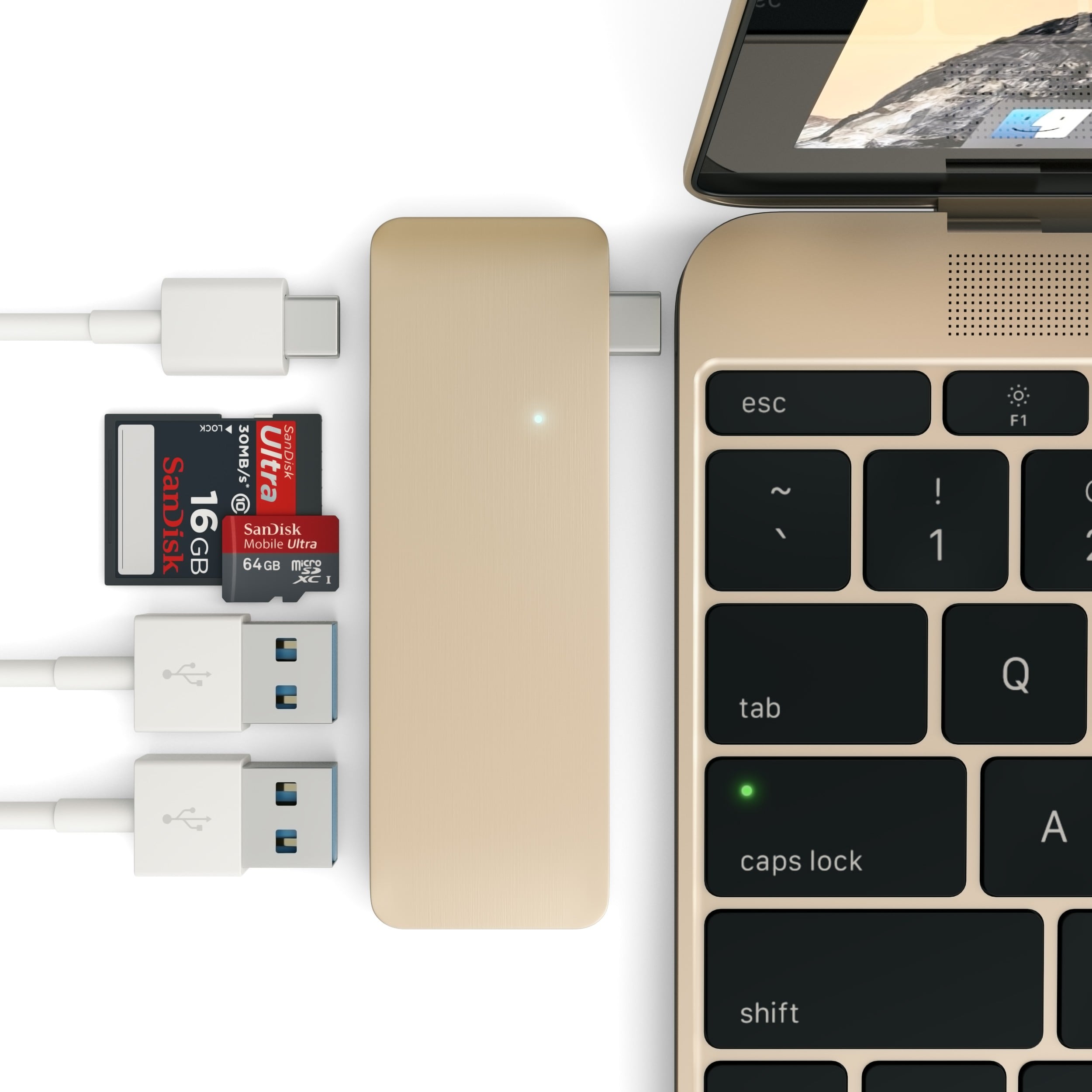 USB C Hub MacBook2015 03