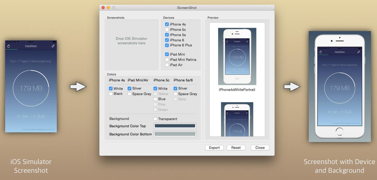 Iosのスクショをiphone Ipadのモックアップに合成するmacアプリ Iscreenshot Ipod Love