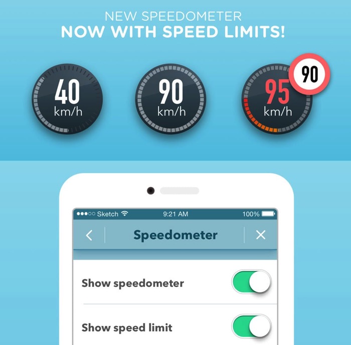 Waze SpeedLimiter