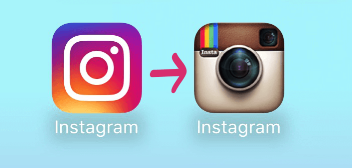 Instagramのアプリアイコンを古いデザインに戻す小手先の裏技 Ipod Love
