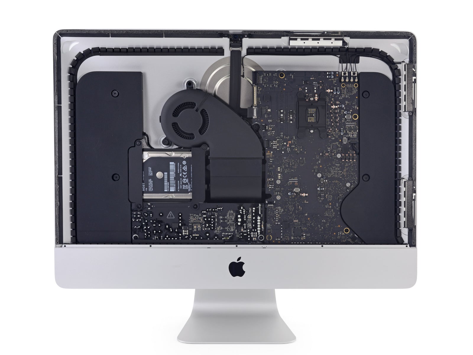 21.5インチiMac 4KはCPU/RAM/HDD交換可能、ただしロジックボードを取り外す必要あり | iPod LOVE