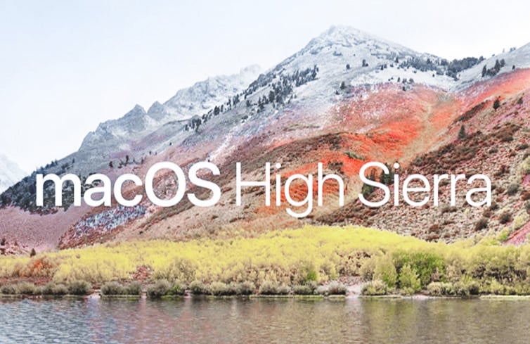 MacOS high sierra