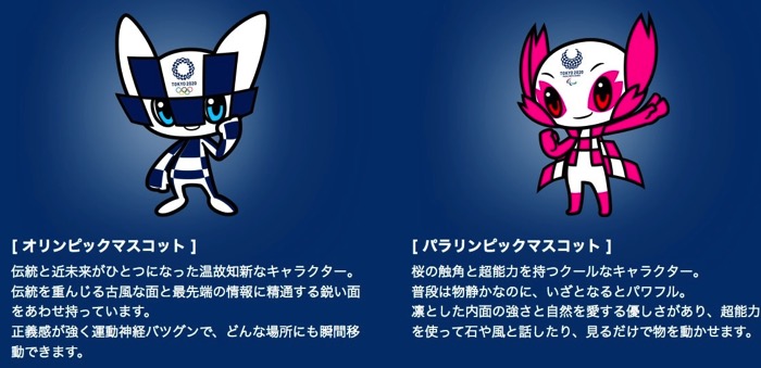 TOKYO2020 Mascot 01