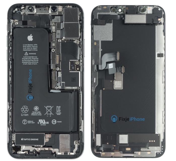 IPhoneXS battery 02