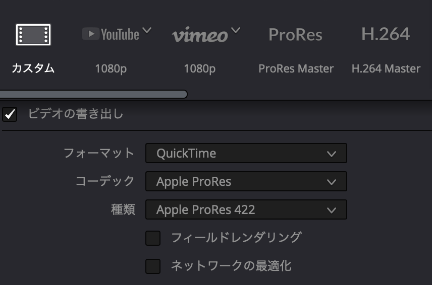 DavinciResolve blocknoise h265 03