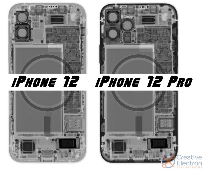 iPhone 12と12 Proの中身はほぼ共通のパーツで構成されている iPod LOVE