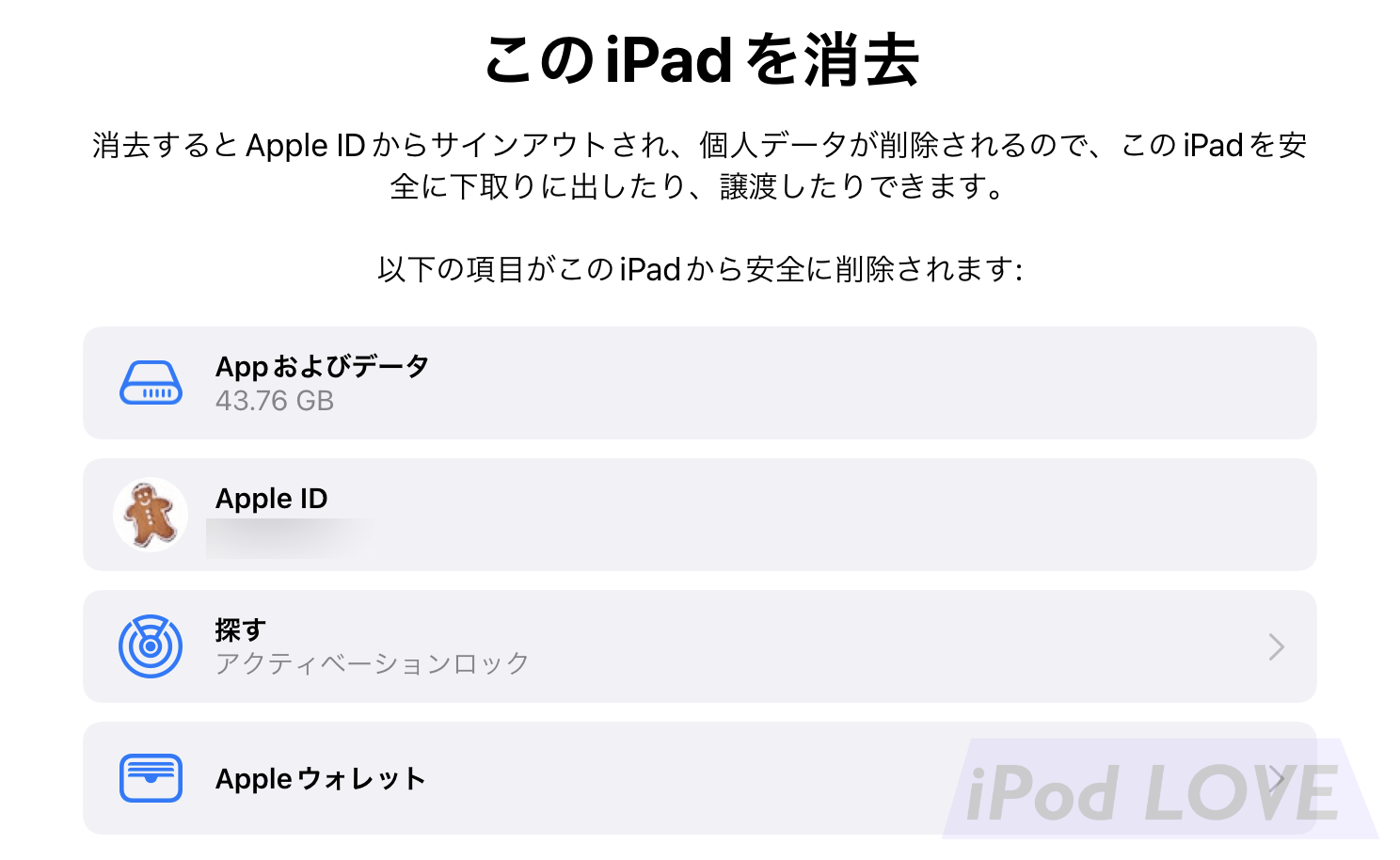Clear storage full iPhone iPad 16