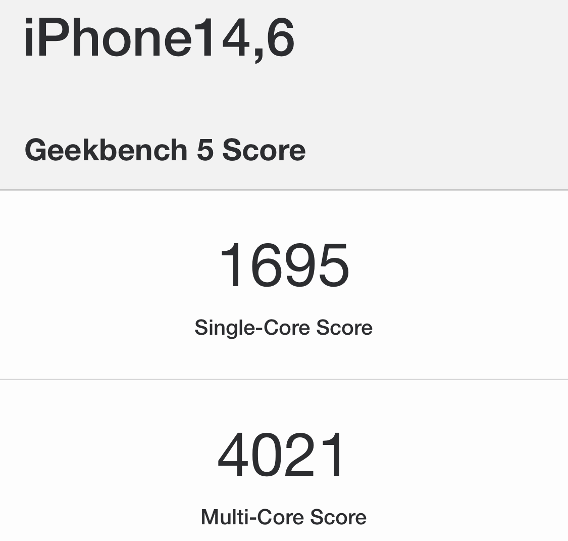 IPhoneSE3 benchmark 02