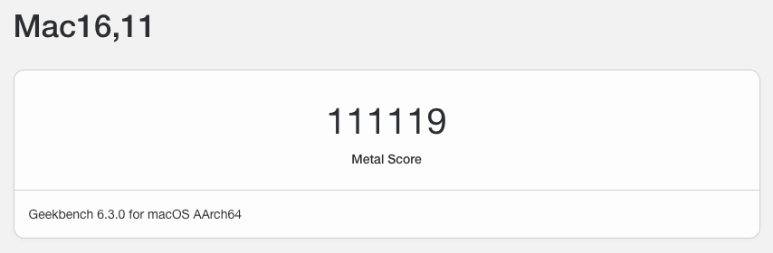 M4prochip benchmark 4