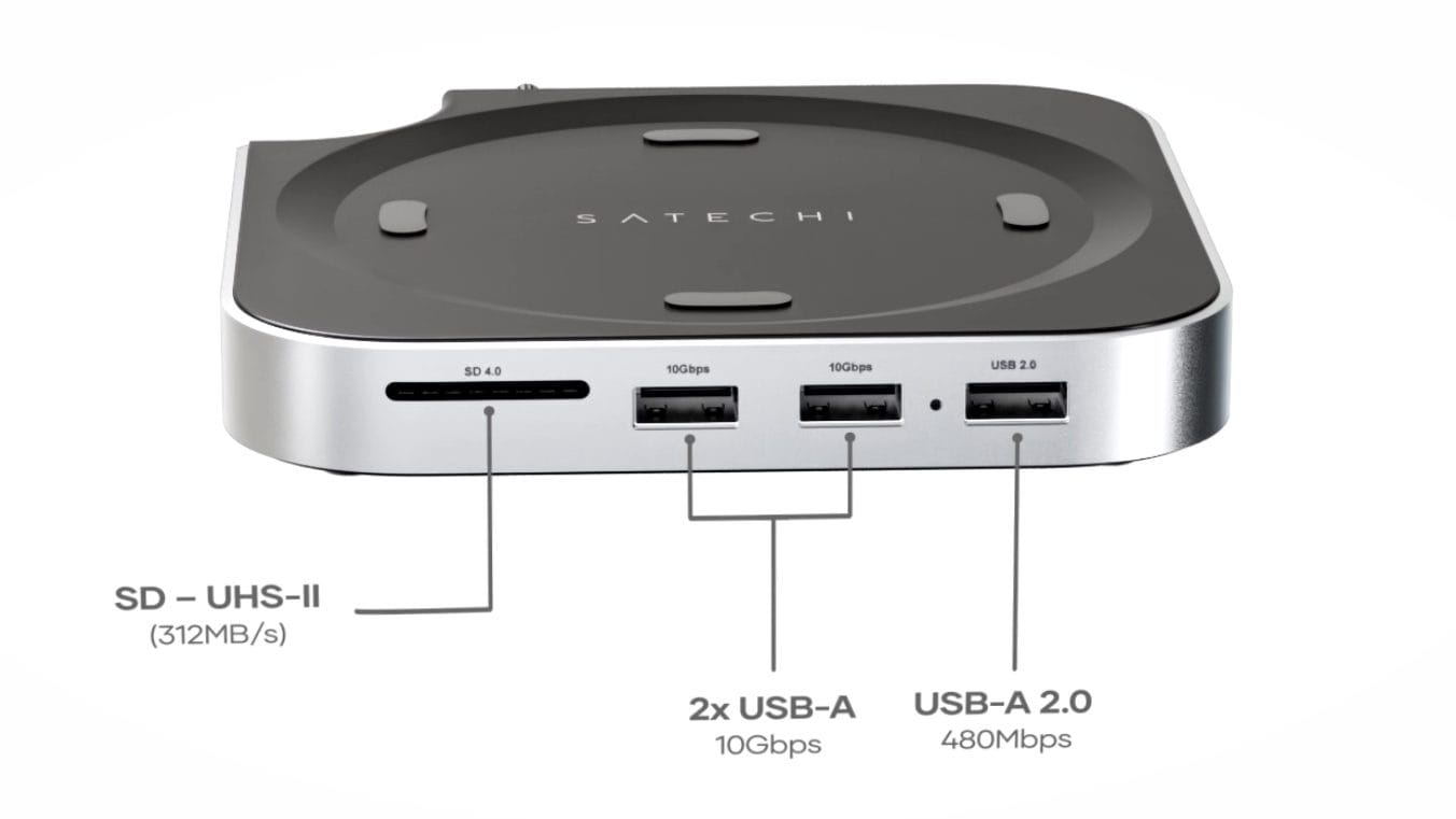 M4macmini hub satechi 1