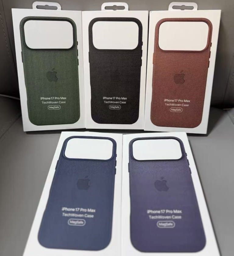 新素材のiPhone 17向けTechWovenケースの写真がリーク | iPod LOVE