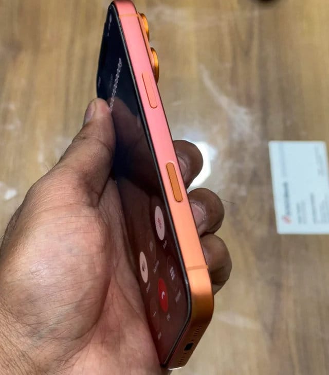 IPhone17promax cosmicorangeturned pink 3