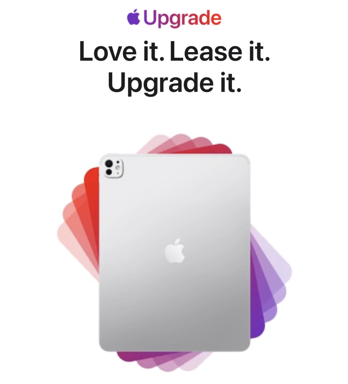 Appleupgrade lease