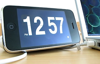 Iphoneを時計にするアプリ Flip Clock Ipod Love